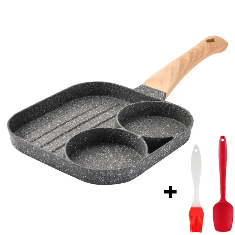 UPORS 4 Hole Frying Pan