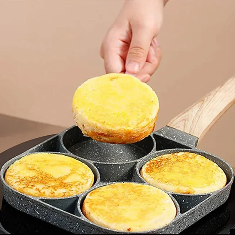 UPORS 4 Hole Frying Pan