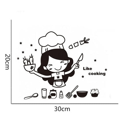 20*30cm Kitchen Wall Sticker