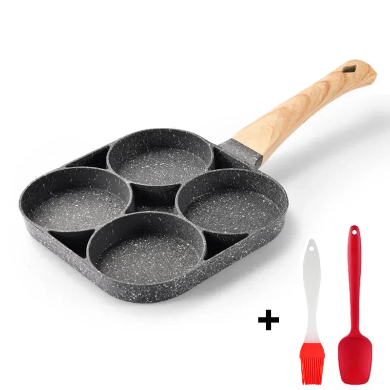 UPORS 4 Hole Frying Pan