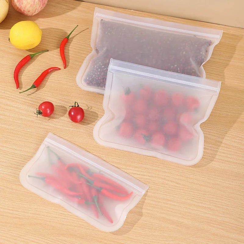 1/3 Pcs Reusable Food Storage Bags