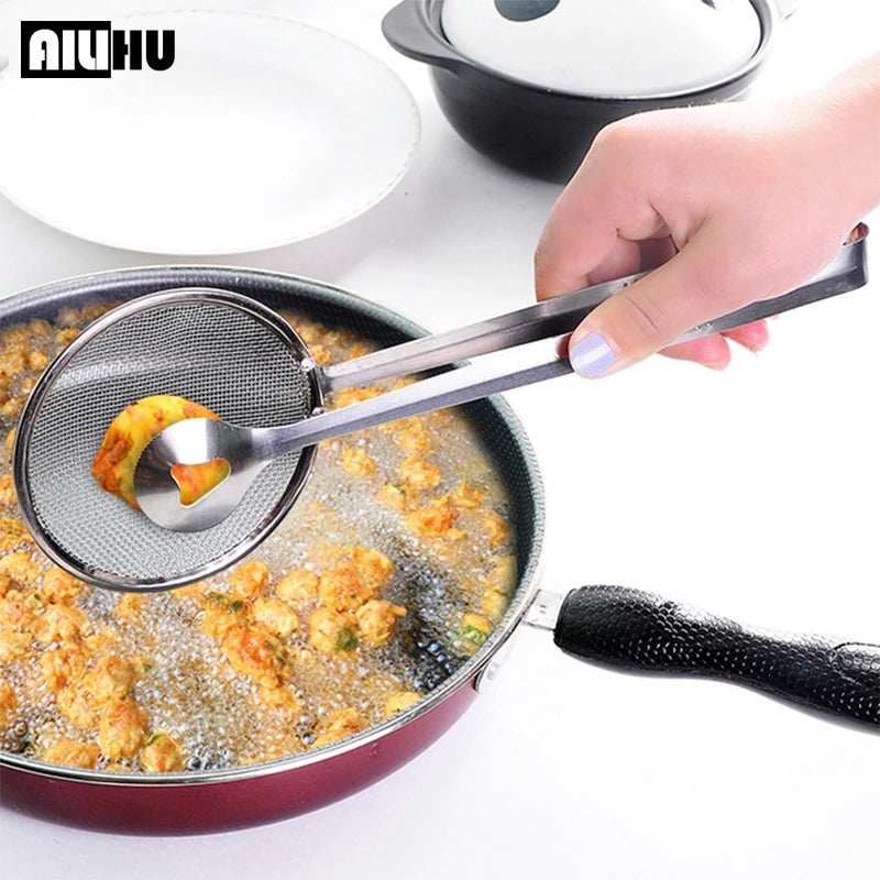 Multifunction Stainless Steel Sieve Filter Spoon