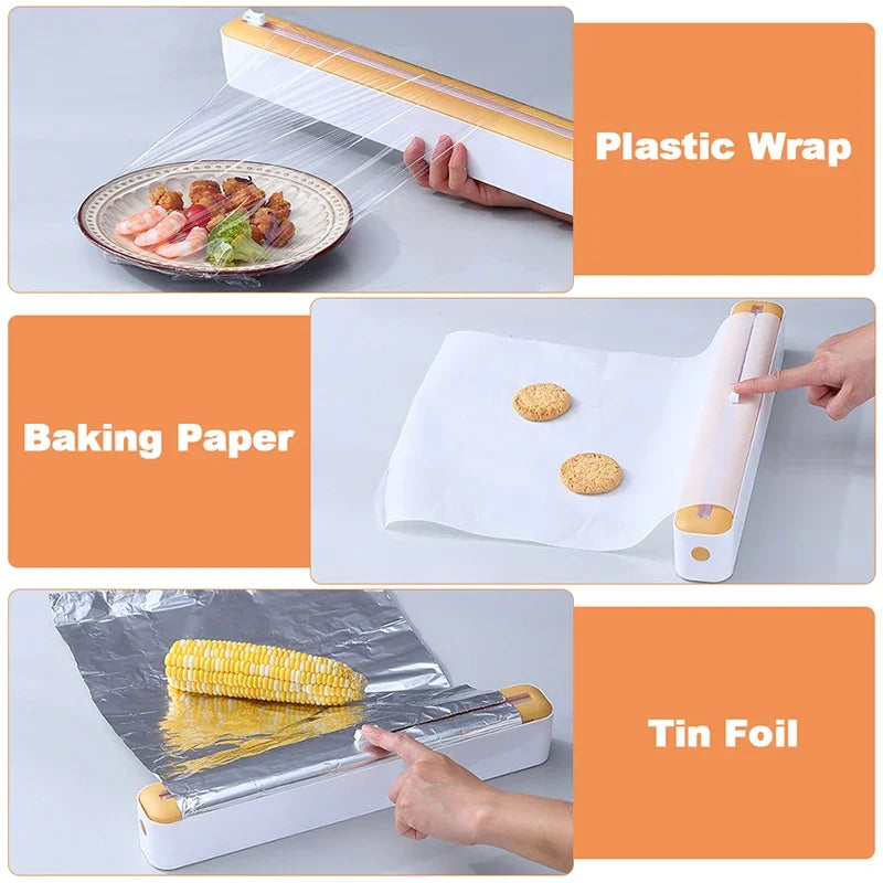 New Food Film Dispenser Magnetic Wrap