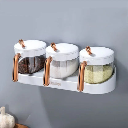 Wall Mount Spice Rack Organizer